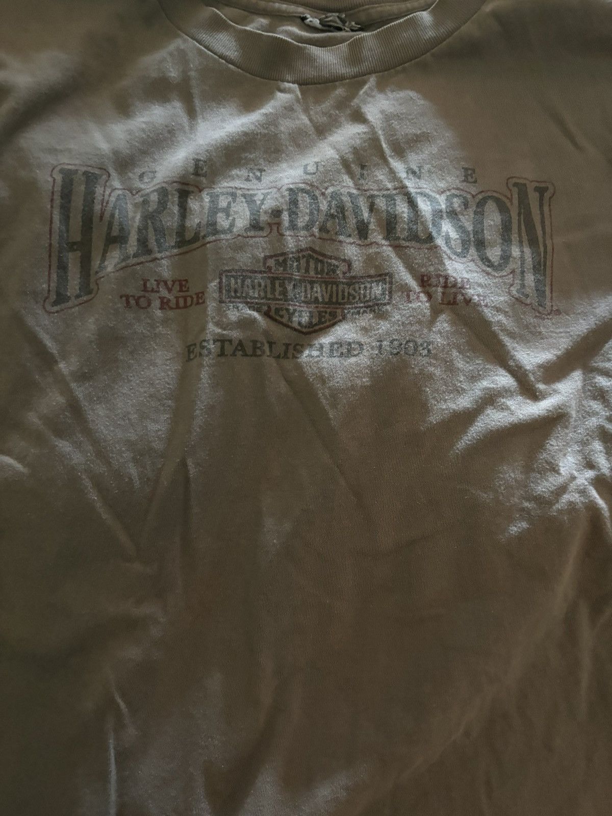Harley Davidson Authentic Harley Davidson TShirt Size 2X Size US XXL / EU 58 / 5 - 2 Thumbnail