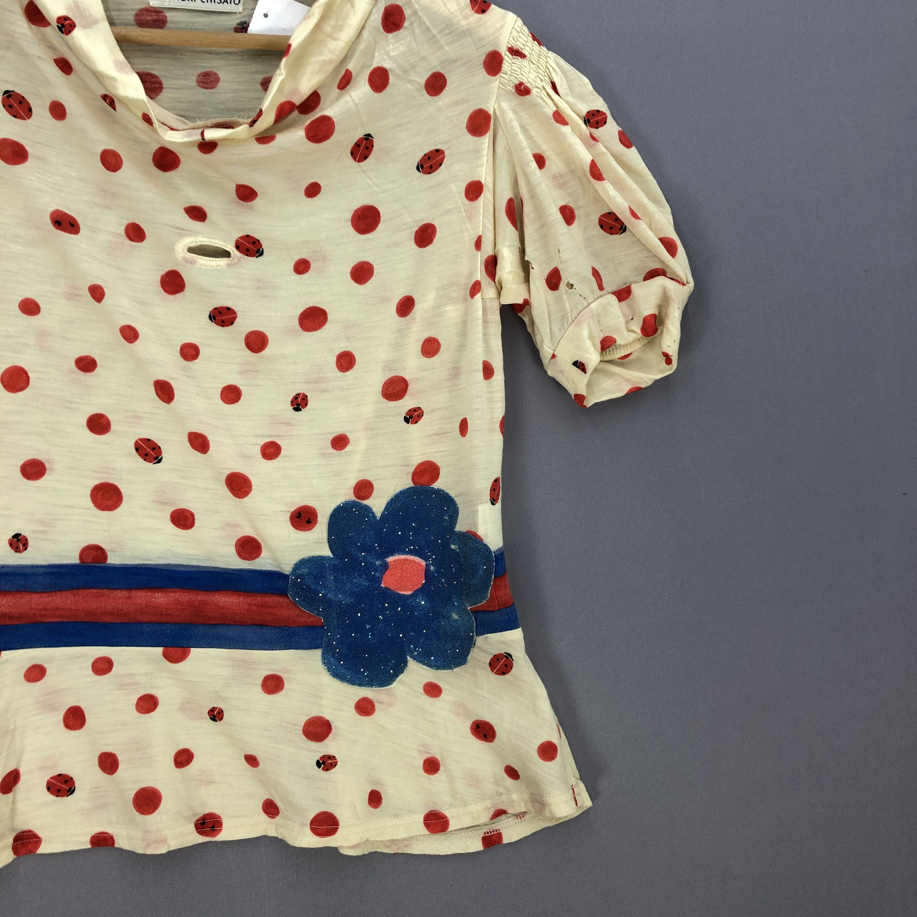 Issey Miyake × Japanese Brand × Tsumori Chisato Vintage Tsumori Chisato T Shirt Japanese Issey Miyake Tees Size XS / US 0-2 / IT 36-38 - 3 Thumbnail