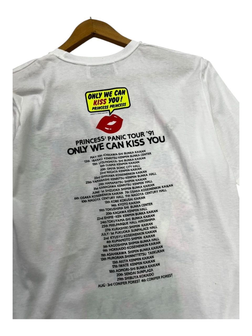 Band Tees Vintage 90s Princess Princess Japanese Rock Band 1991 Size US S / EU 44-46 / 1 - 9 Thumbnail