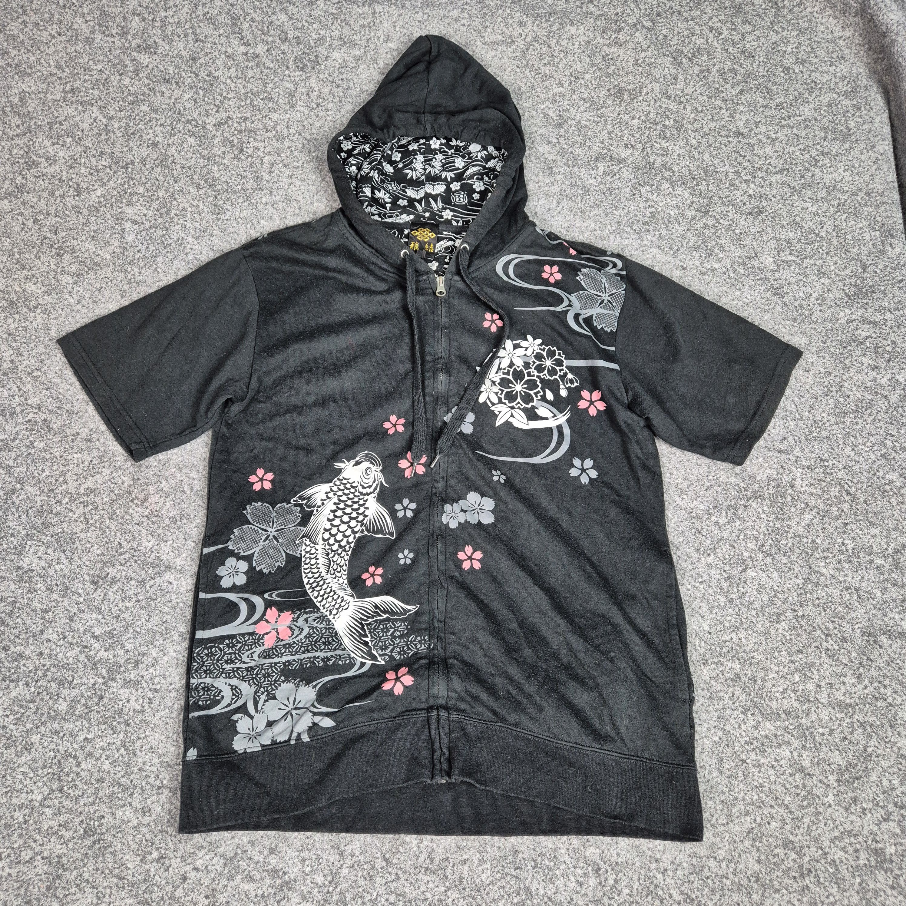 Japanese Brand Sukajan shortlseeve hooded Size US M / EU 48-50 / 2 - 1 Thumbnail