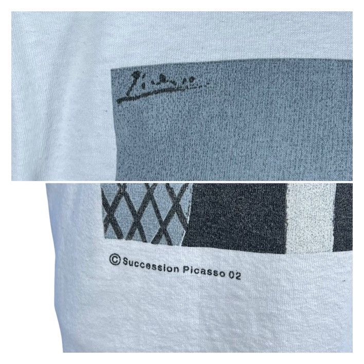 Vintage Pablo Picasso Painting Art Vintage 90s 02s T-Shirt Size US XL / EU 56 / 4 - 4 Thumbnail