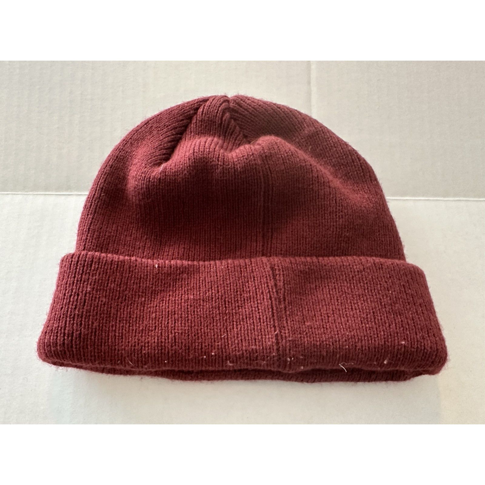 Adidas ADIDAS Originals Trefoil Beanie Maroon OSFM 100% Acrylic Size ONE SIZE - 3 Thumbnail