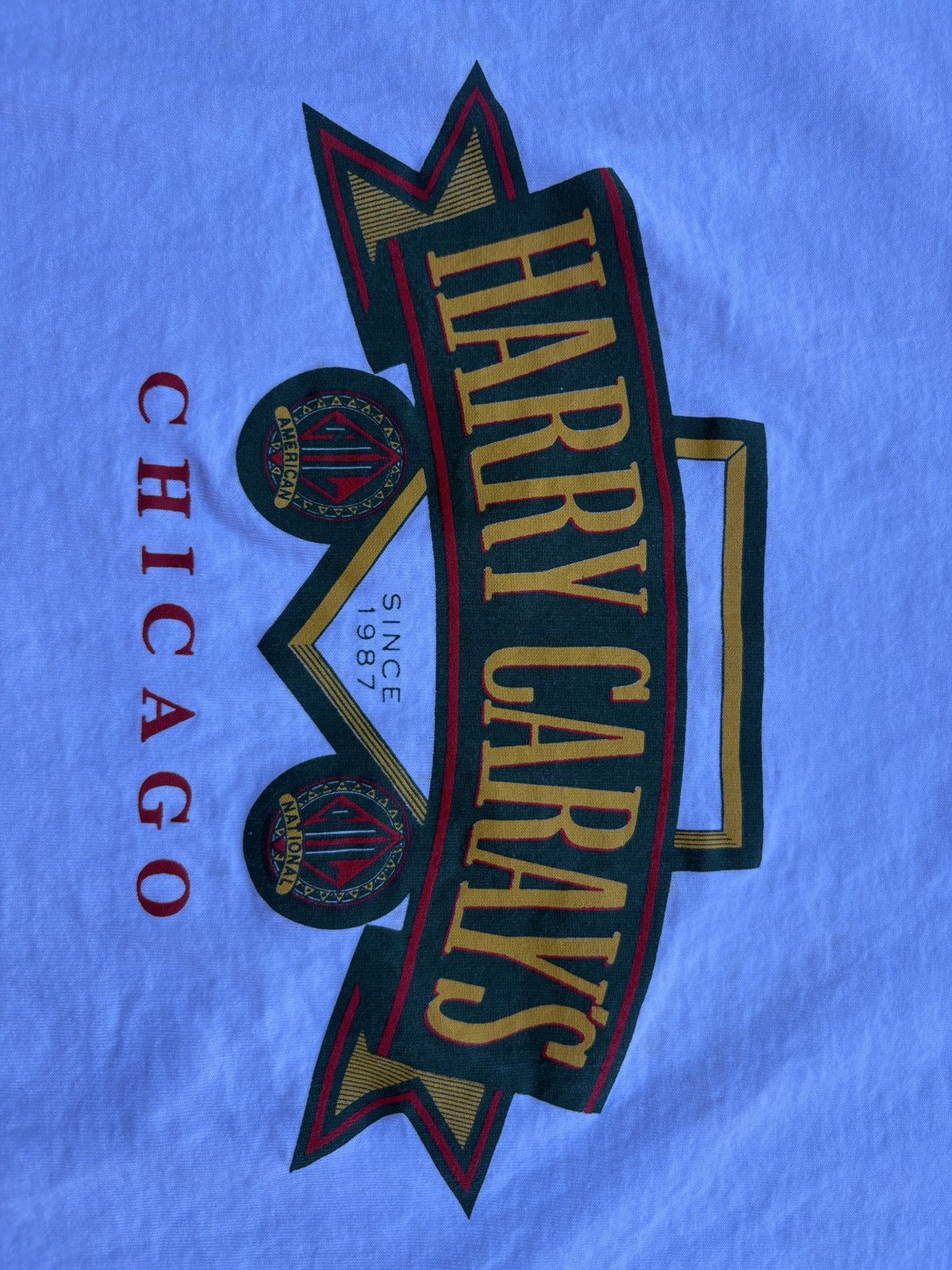Fruit Of The Loom Vintage 1990s Harry Caray’s Italian Steakhouse T-Shirt Sz XL Size US XL / EU 56 / 4 - 3 Thumbnail
