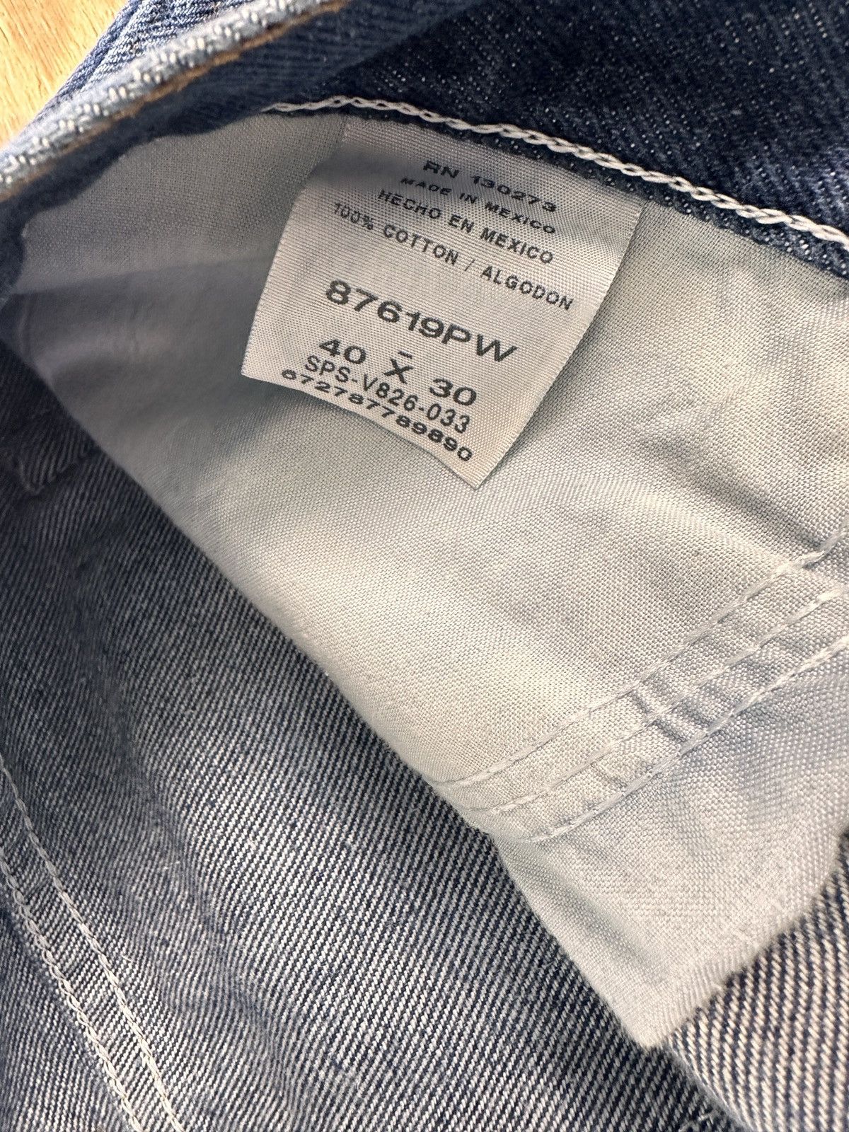 Rustler Vintage Rustler Denim Jeans 40x30 | Made in Mexico | Baggy Size US 40 / EU 56 - 4 Thumbnail