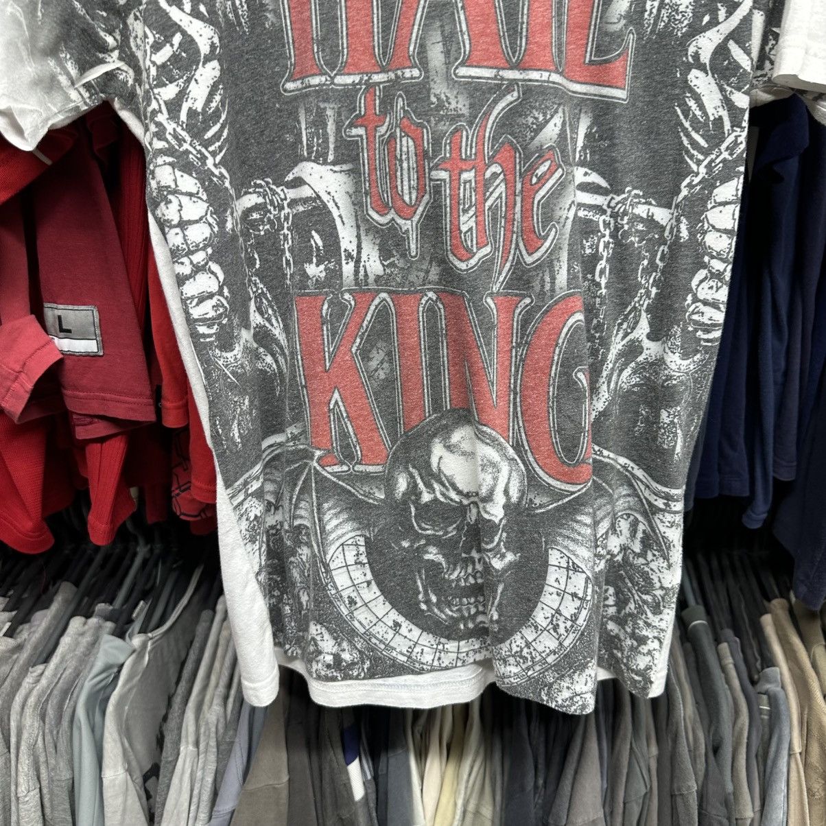 20471120 VTG Avenged Sevenfold T-shirts Hail Of The King 00s Band Size US S / EU 44-46 / 1 - 5 Thumbnail