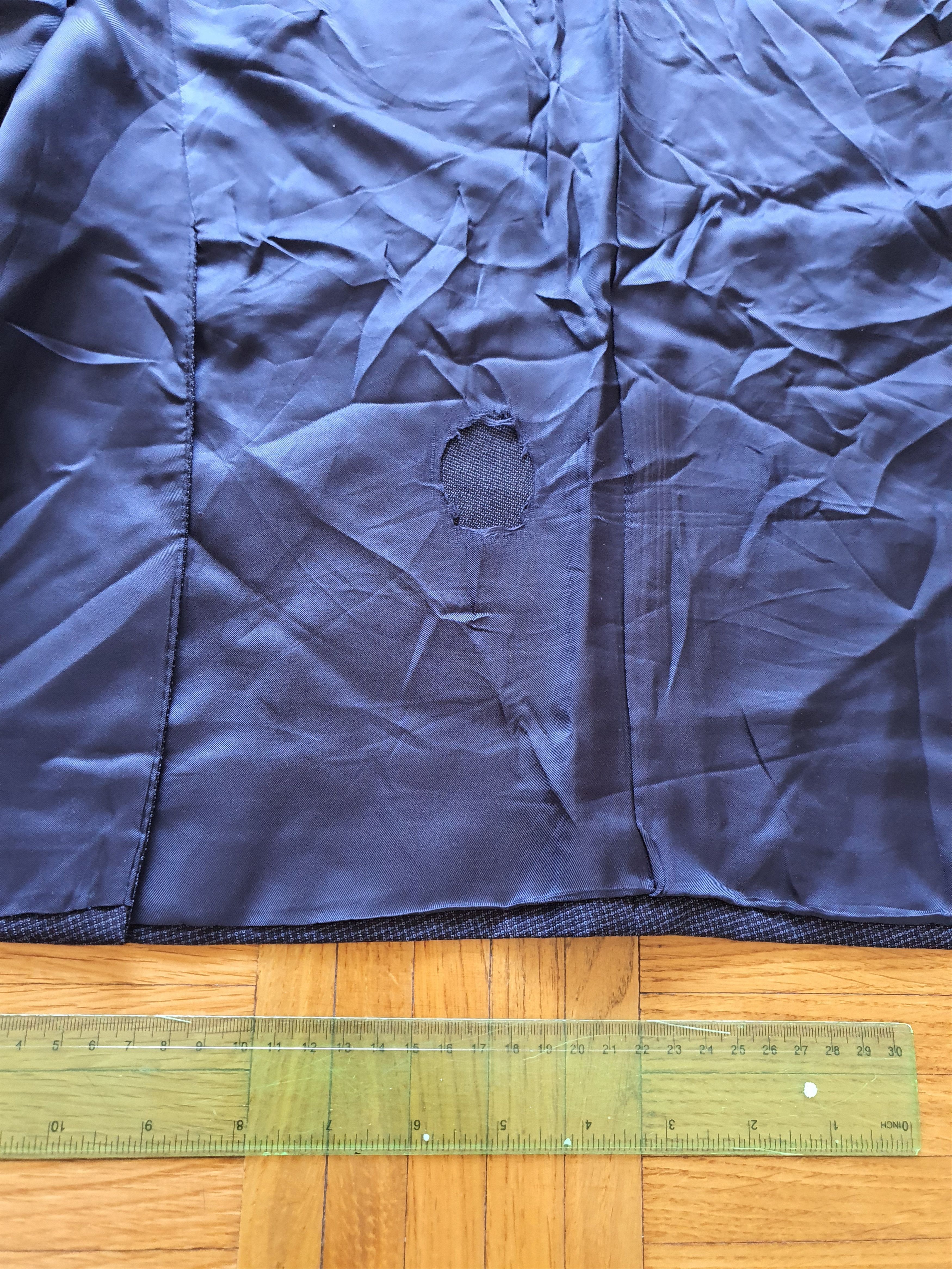 Canali 1934 - Blazer Sports Coat Suit Jacket - Navy Micro Pattern Size 40R - 11 Thumbnail