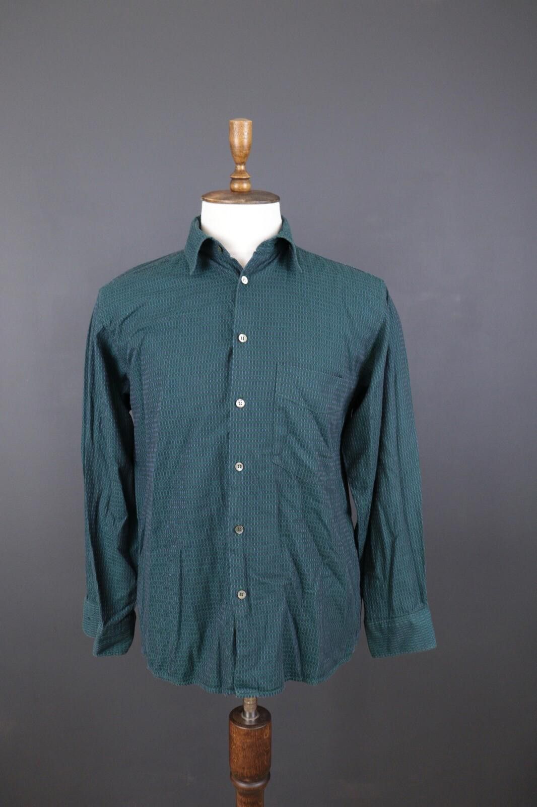 Christian Dior Monsieur Mondi Green Long Sleeve Button Down Shirt Size S Size US S / EU 44-46 / 1 - 1 Thumbnail
