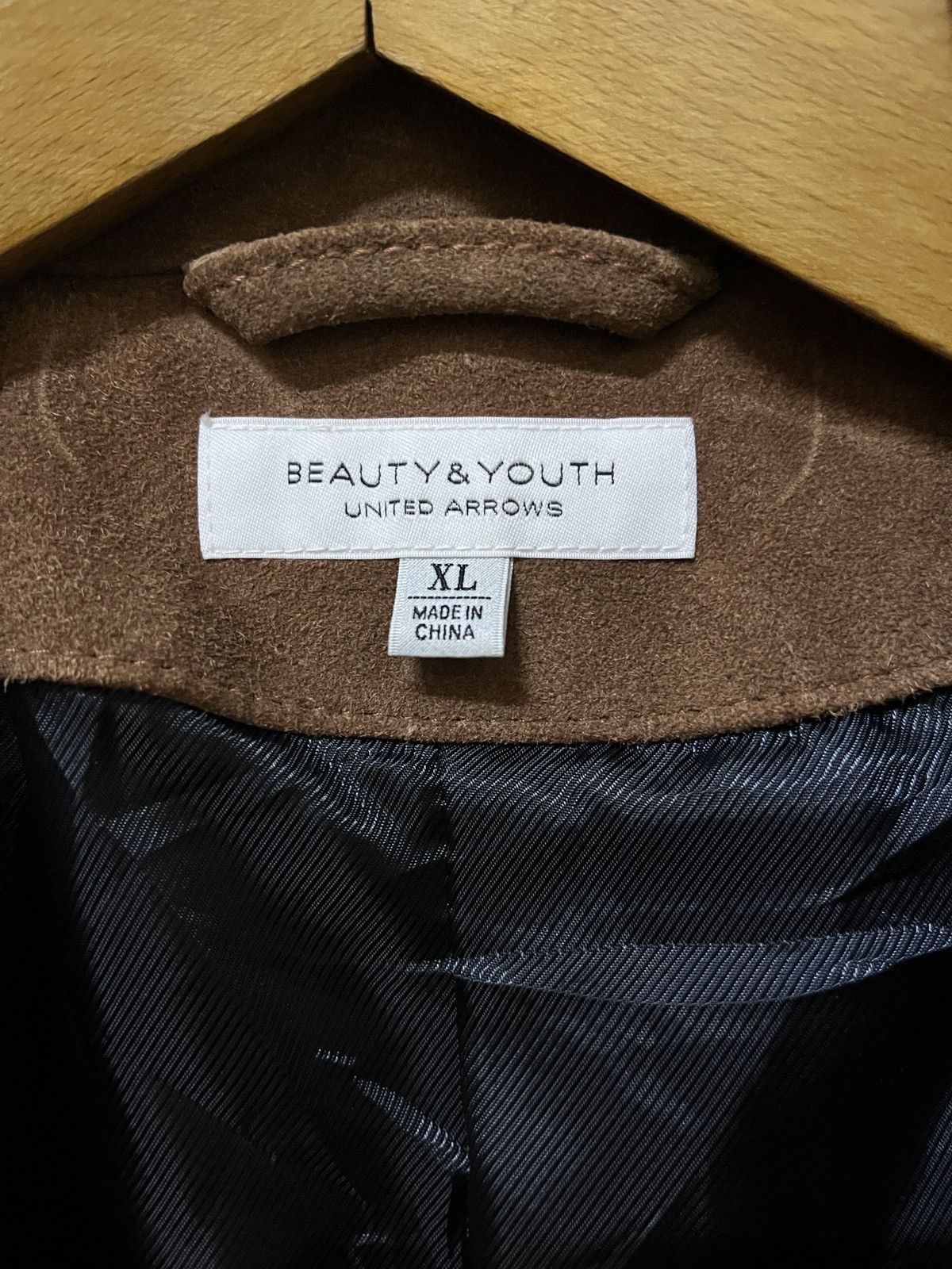 BEAUTY&YOUTH BEAUTY&YOUTH Double Collar Suede Cowhide Size S / US 4 / IT 40 - 5 Thumbnail