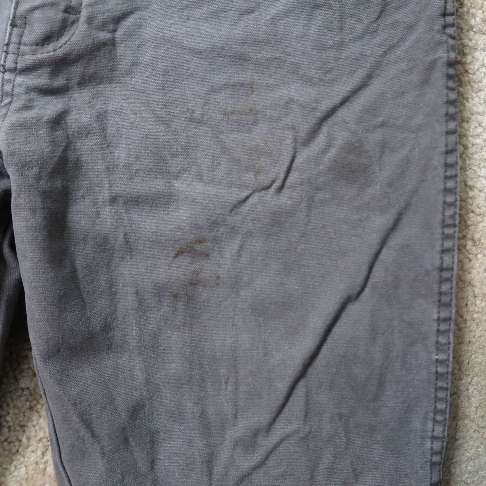 Dickies Dickies Pants Carpenter Relaxed Fit 36x30 Gray Workwear 90s Distressed Mens Straight Leg Size US 30 / EU 46 - 2 Thumbnail