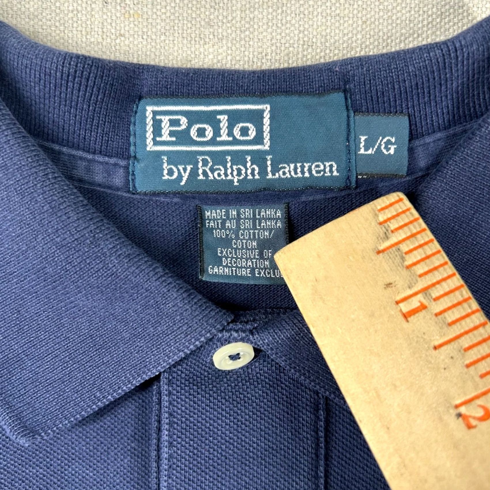 Polo Ralph Lauren Polo Ralph Lauren Shirt Men L Golf Polo Big Pony Crest Embroidery PRL-NYC 3 Navy Size US L / EU 52-54 / 3 - 5 Thumbnail