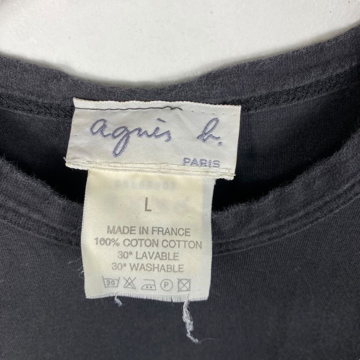 agnes b. Vintage Agnes B. Paris Le Temps Fait Passer L'Amour Women Size L / US 10 / IT 46 - 5 Thumbnail