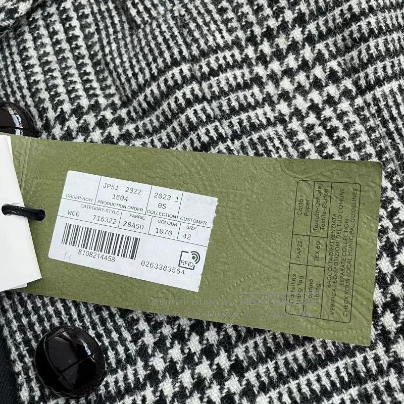 Gucci gucci fw22 checked print collar jacket. Size L / US 10 / IT 46 - 6 Thumbnail