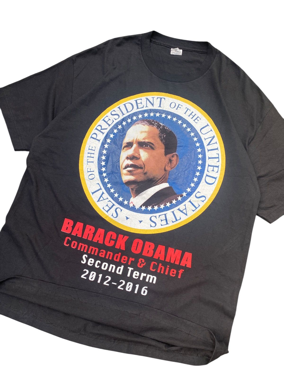 Vintage Vintage Barack Obama President Seal Tee Shirt XL USA Size US XL / EU 56 / 4 - 3 Thumbnail