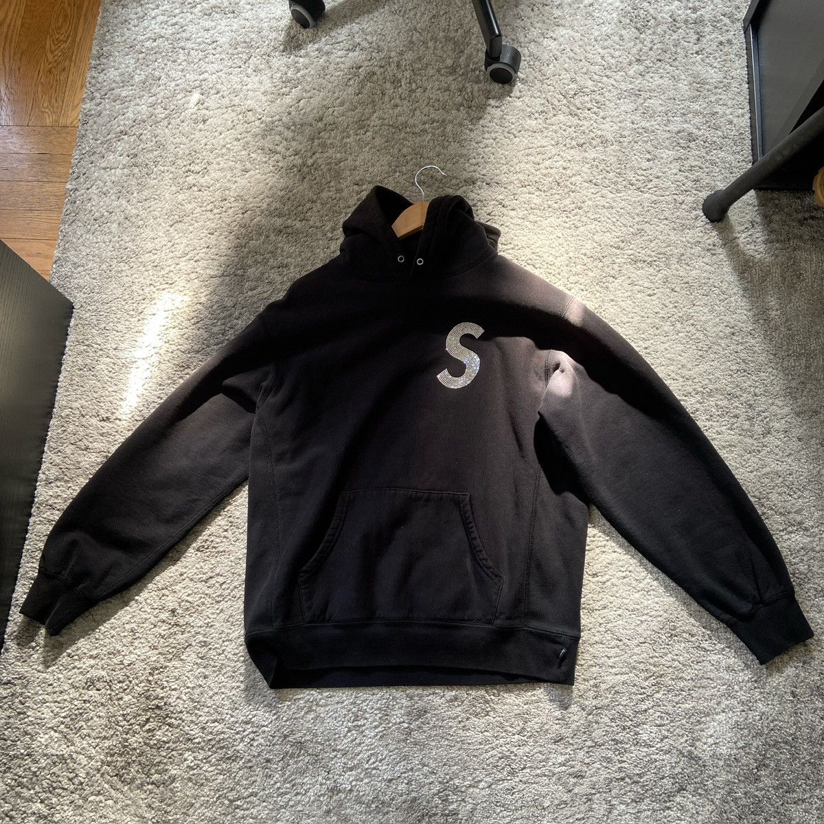 Supreme Supreme x Swarovski hoodie Grailed