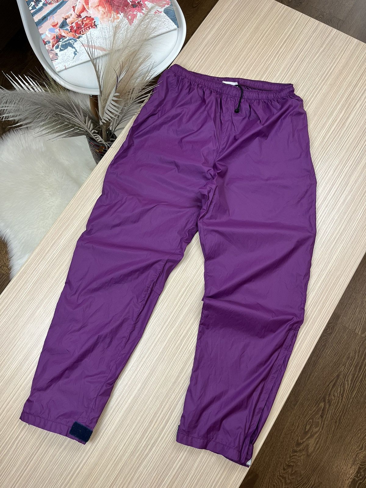 Berghaus BERGHAUS NYLON WATERPROOF OUTDOOR GORPCORE TRACKPANTS Size US 34 / EU 50 - 7 Thumbnail