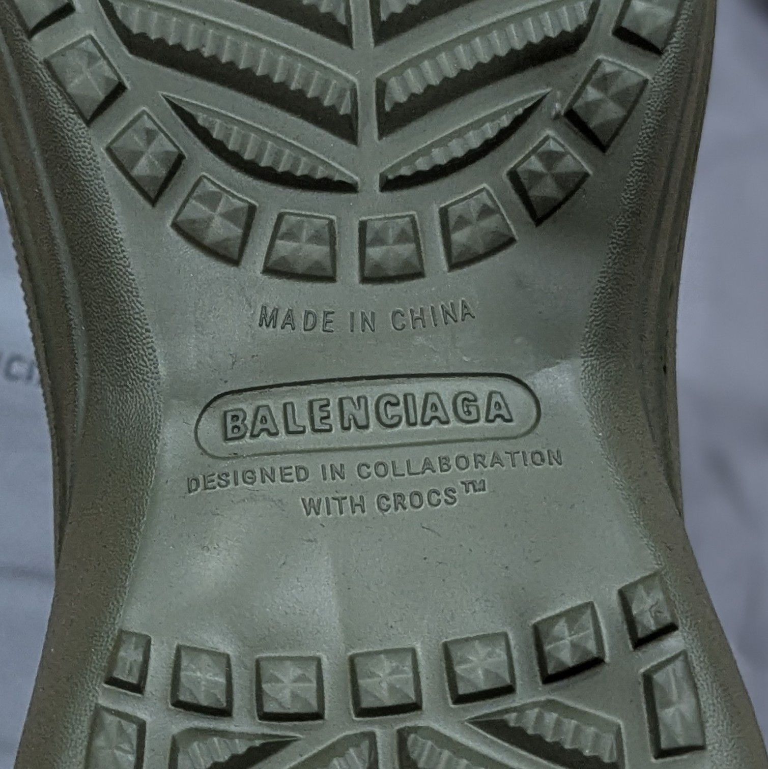Balenciaga Balenciaga Chunky Slip On Clogs Khaki 43 US 10 Size US 10 / EU 43 - 8 Thumbnail