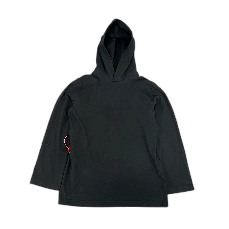 balenciaga black hooded sweatshirt with tag