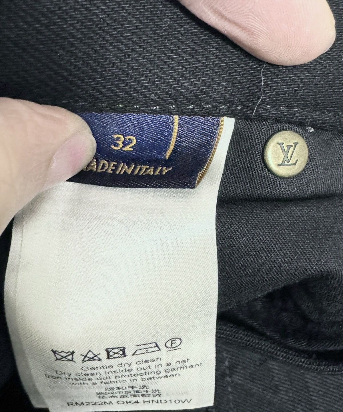 Louis Vuitton Louis Vuitton 32 Carpentry Monogram Denim Jeans Size US 32 / EU 48 - 8 Thumbnail