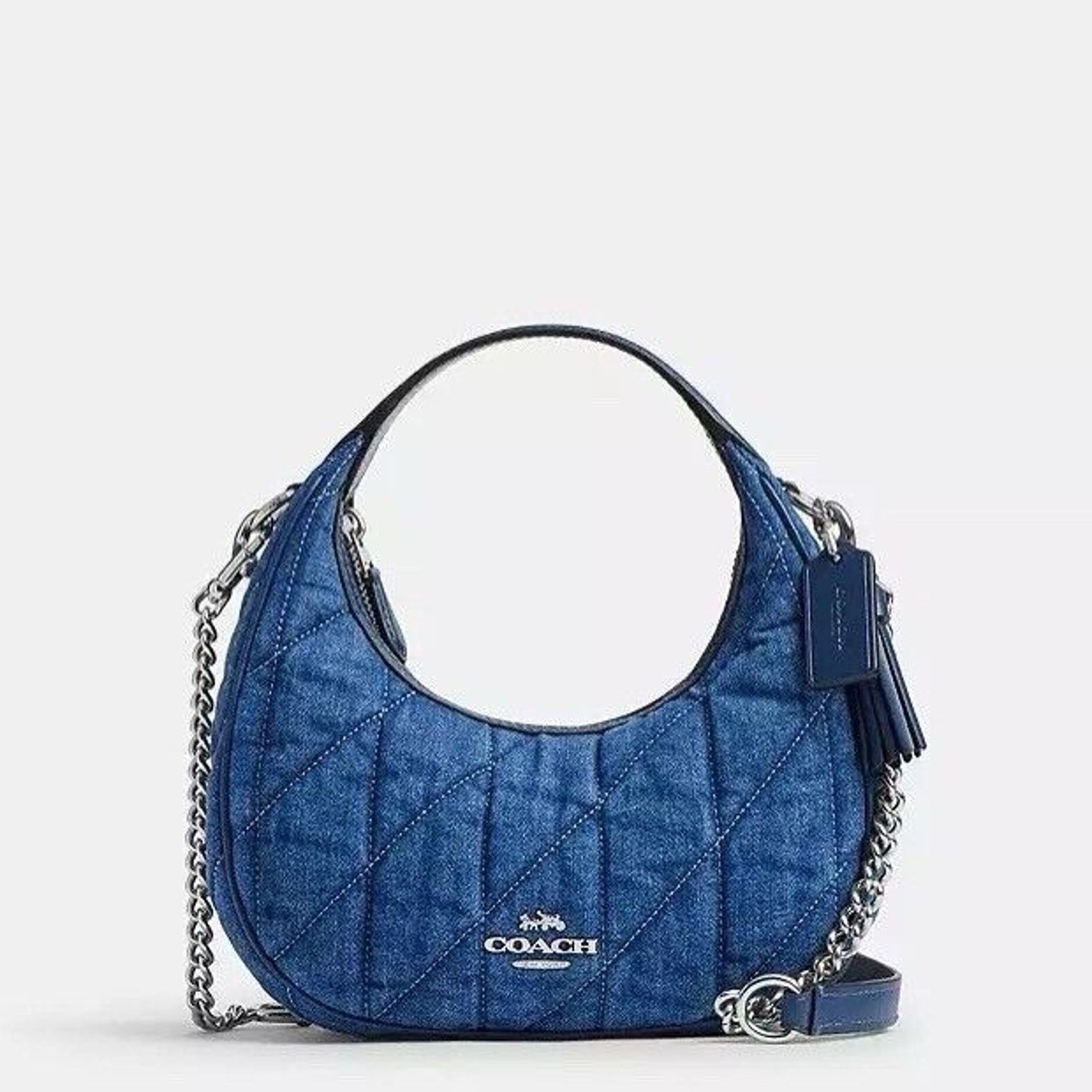 Coach NWT Coach Carmen Mini Crossbody Bag With Quilting CAK89 Size ONE SIZE - 6 Thumbnail