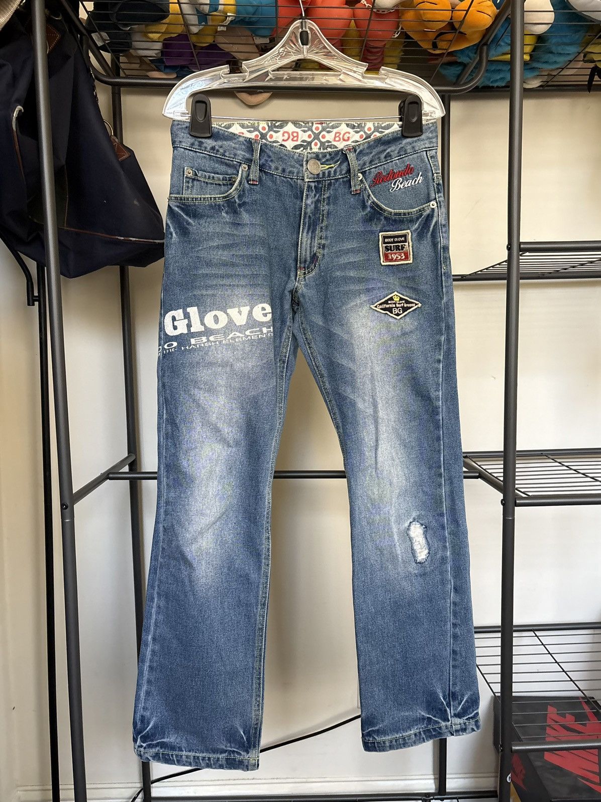 Body Glove Body Glove Y2K Patch Denim Size 32 Size US 32 / EU 48 - 1 Thumbnail