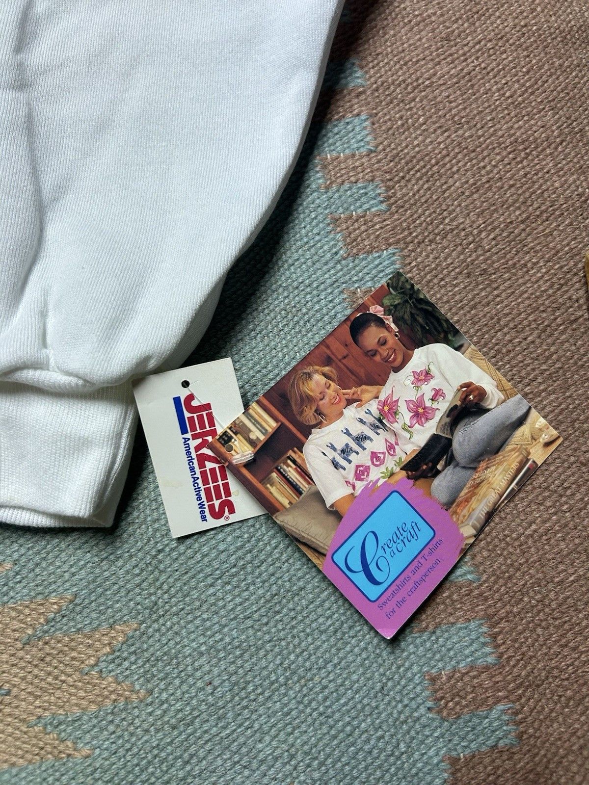 Vintage NEW 80s sweatshirt Jerzees Russell blank DEADSTOCK NWT XXL Size US XXL / EU 58 / 5 - 3 Thumbnail