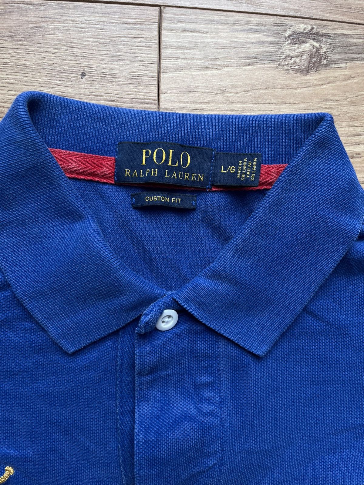 Polo Ralph Lauren 90’s POLO RALPH LAUREN RETRO BIG LOGO RARE POLO TEE Y2K Size US L / EU 52-54 / 3 - 4 Thumbnail