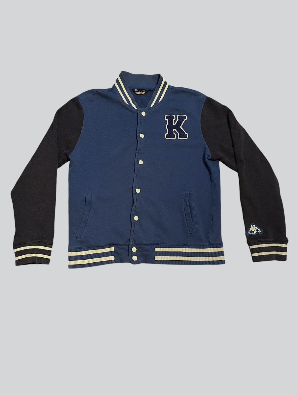 Kappa KAPPA vintage y2k blue white varsity jacket Size Large Size US L / EU 52-54 / 3 - 1 Thumbnail