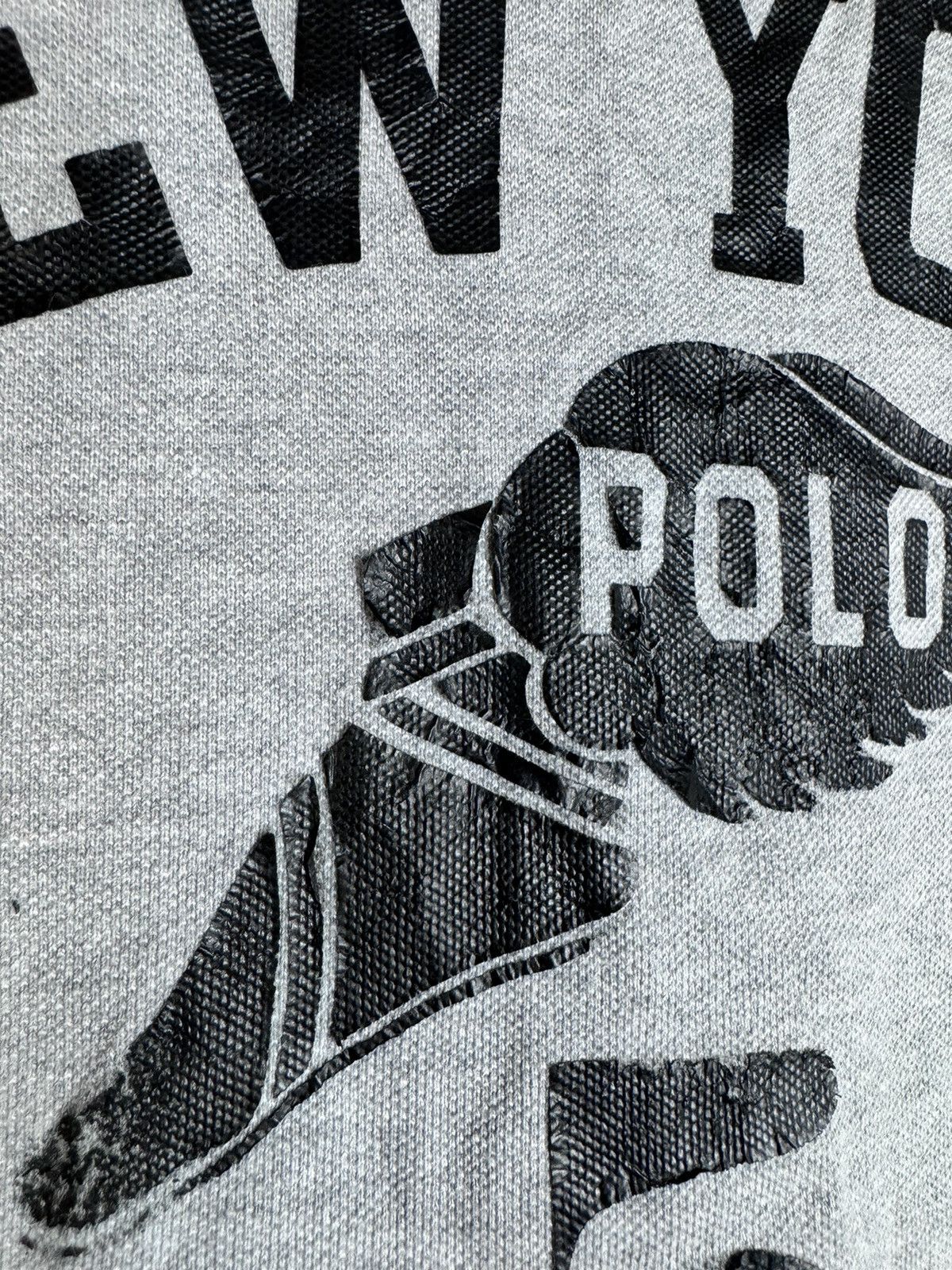 Vintage Polo Ralph Lauren New York USA Rugby Polo Shirt Rare Hype Size US S / EU 44-46 / 1 - 4 Thumbnail