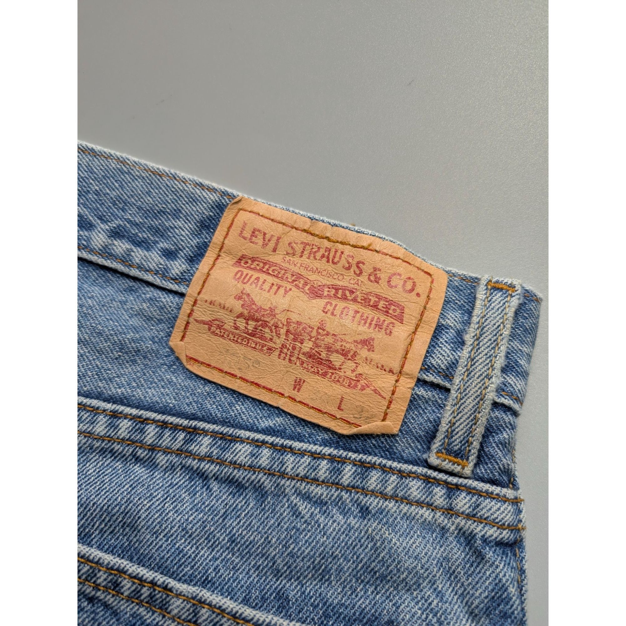 Levi's Levi's 505 Denim Jeans Pants (Y1090) Size US 34 / EU 50 - 18 Thumbnail