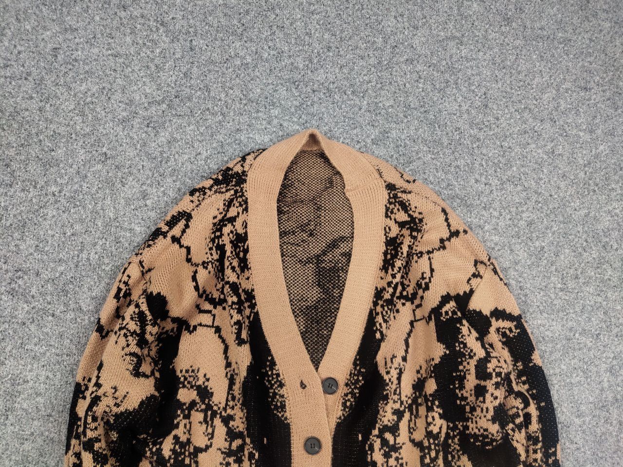 If Six Was Nine Vintage Japan hysteric glamour Style Knit Pattern Cardigan Size US M / EU 48-50 / 2 - 4 Thumbnail