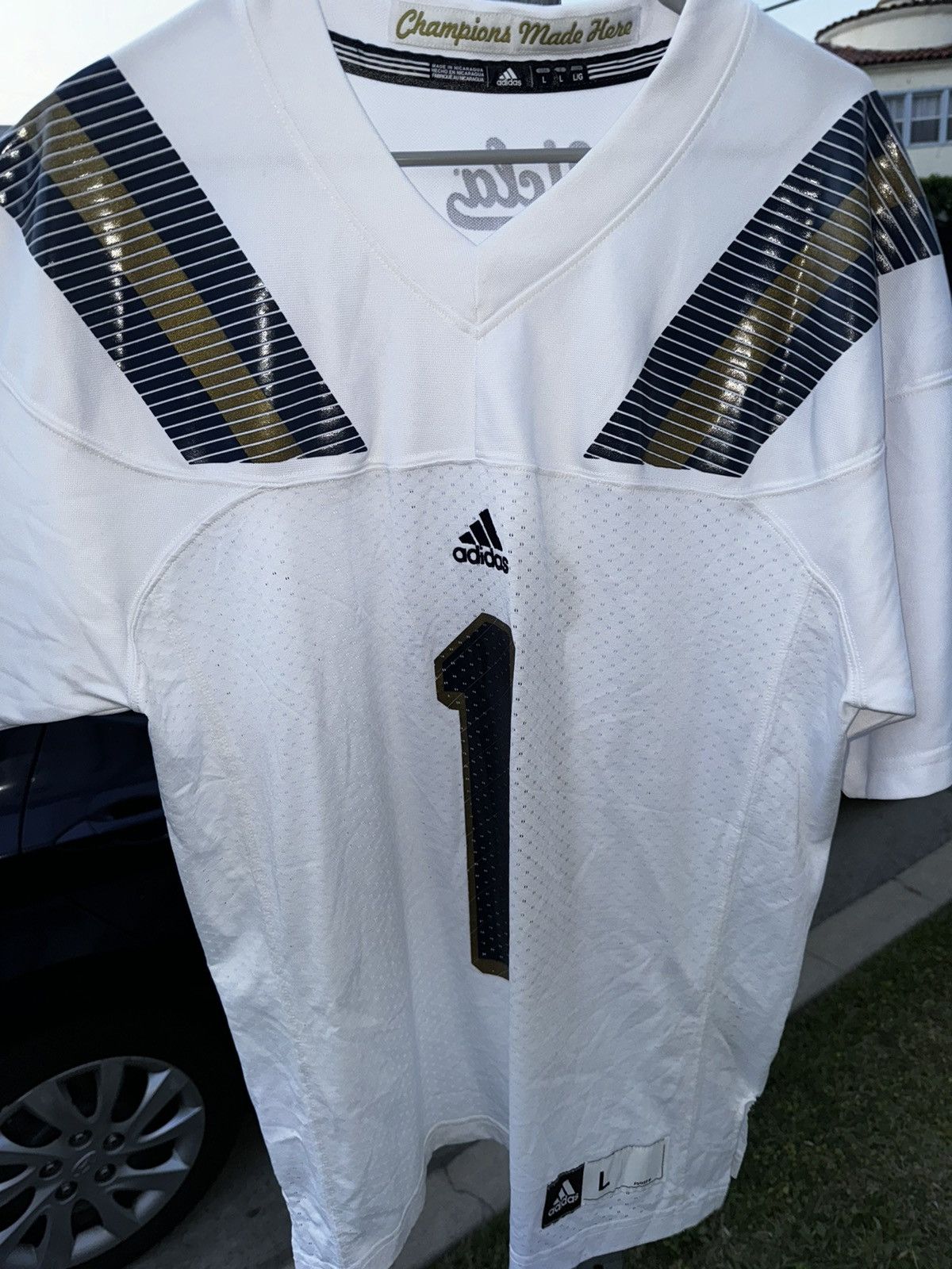 Adidas adidas Men's UCLA Bruins NCAA Jersey Large Size US L / EU 52-54 / 3 - 7 Thumbnail