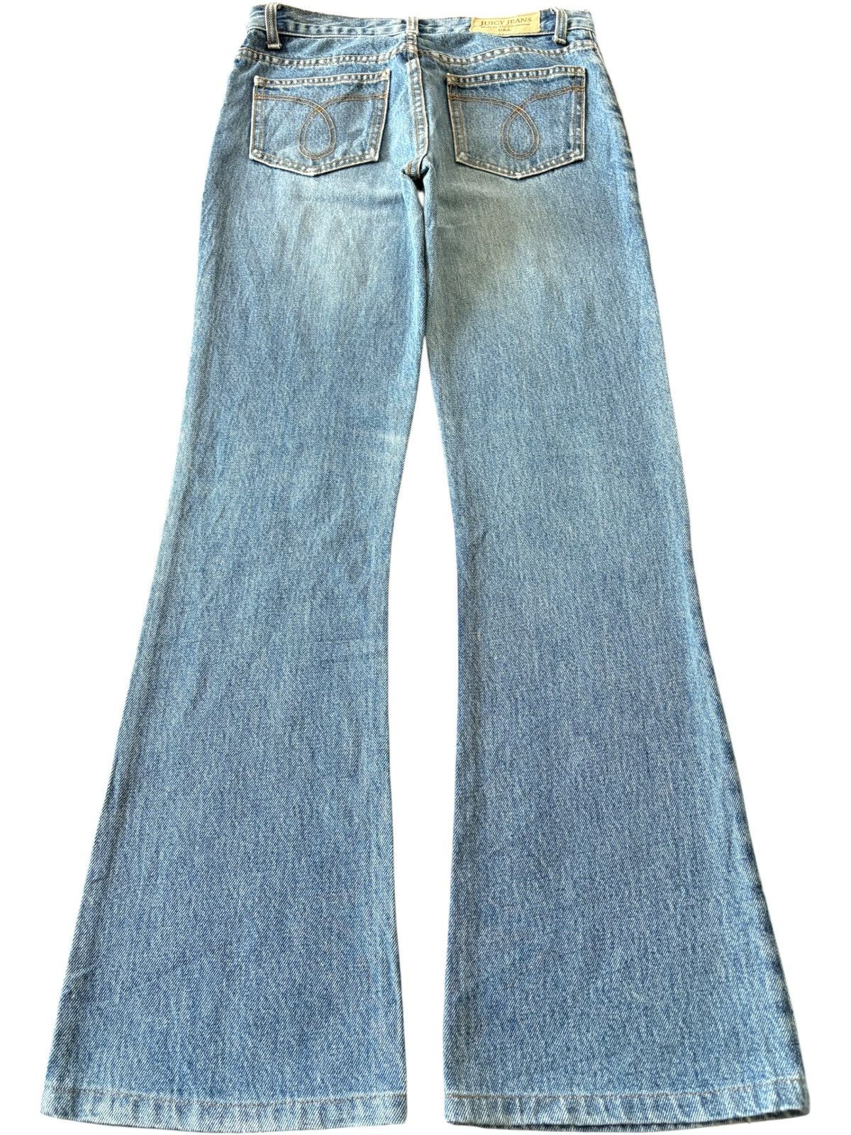 Hysteric Glamour Vintage Japanese Brand Blue Wash Flare Jeans Size 28" / US 6 / IT 42 - 2 Thumbnail