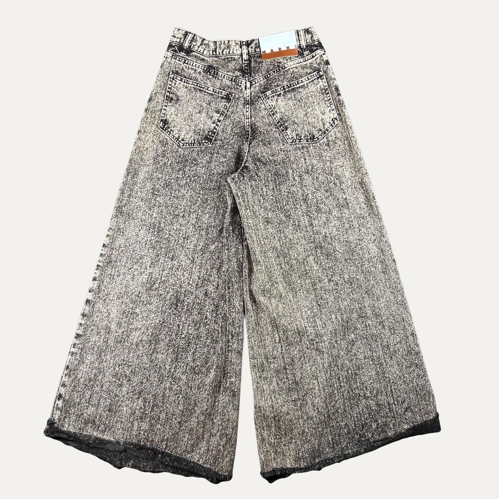 Marni Marni Wide Leg Denim Trouser Size US 28 / EU 44 - 2 Thumbnail