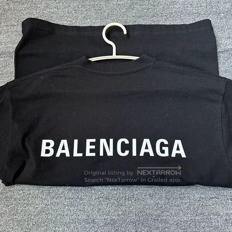 Balenciaga Balenciaga Black printed short-sleeve Size US XS / EU 42 / 0 - 4 Thumbnail
