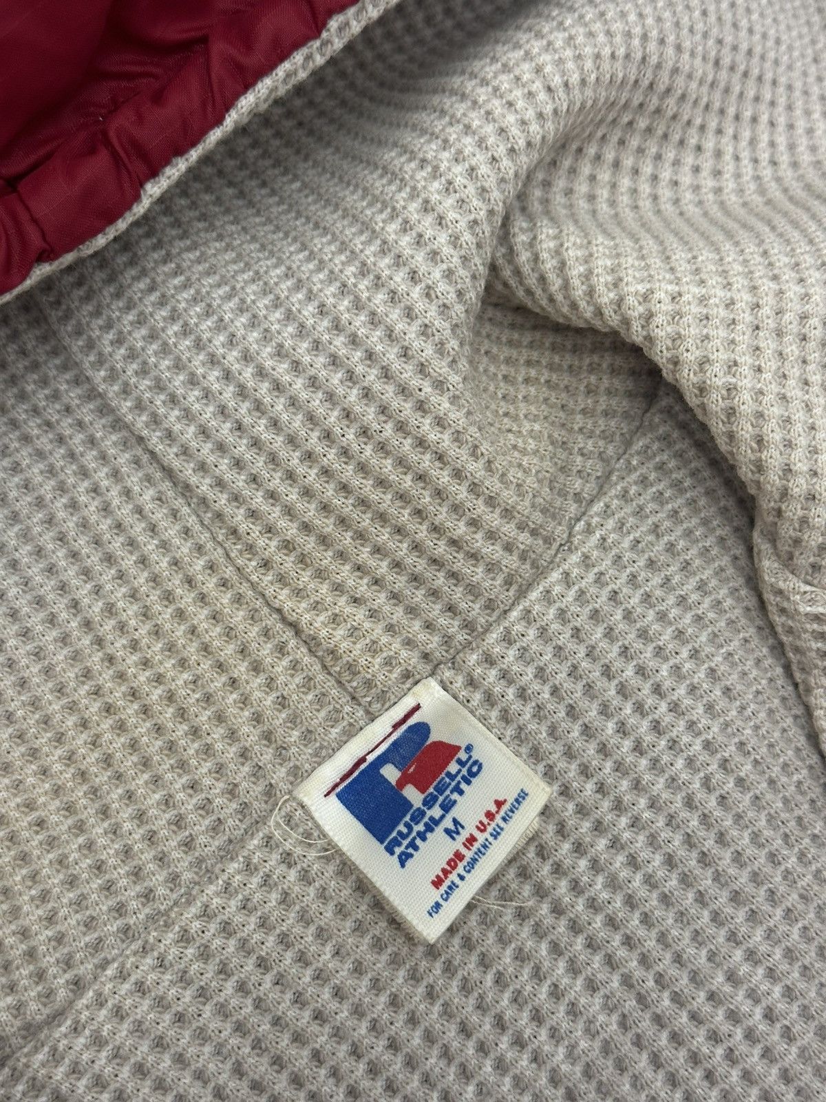 Russell Athletic Vintage 80s Alabama CrimsonTide Russell Athletic Waffle Knit Size US M / EU 48-50 / 2 - 7 Thumbnail
