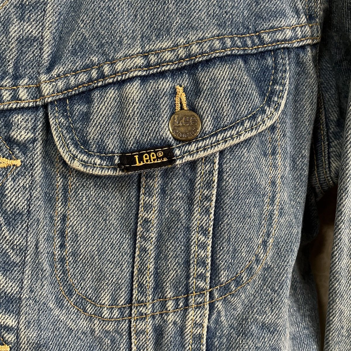Dion Lee Vintage 1980s Lee Storm Denim Trucker Jacket Made In USA Size US M / EU 48-50 / 2 - 10 Thumbnail