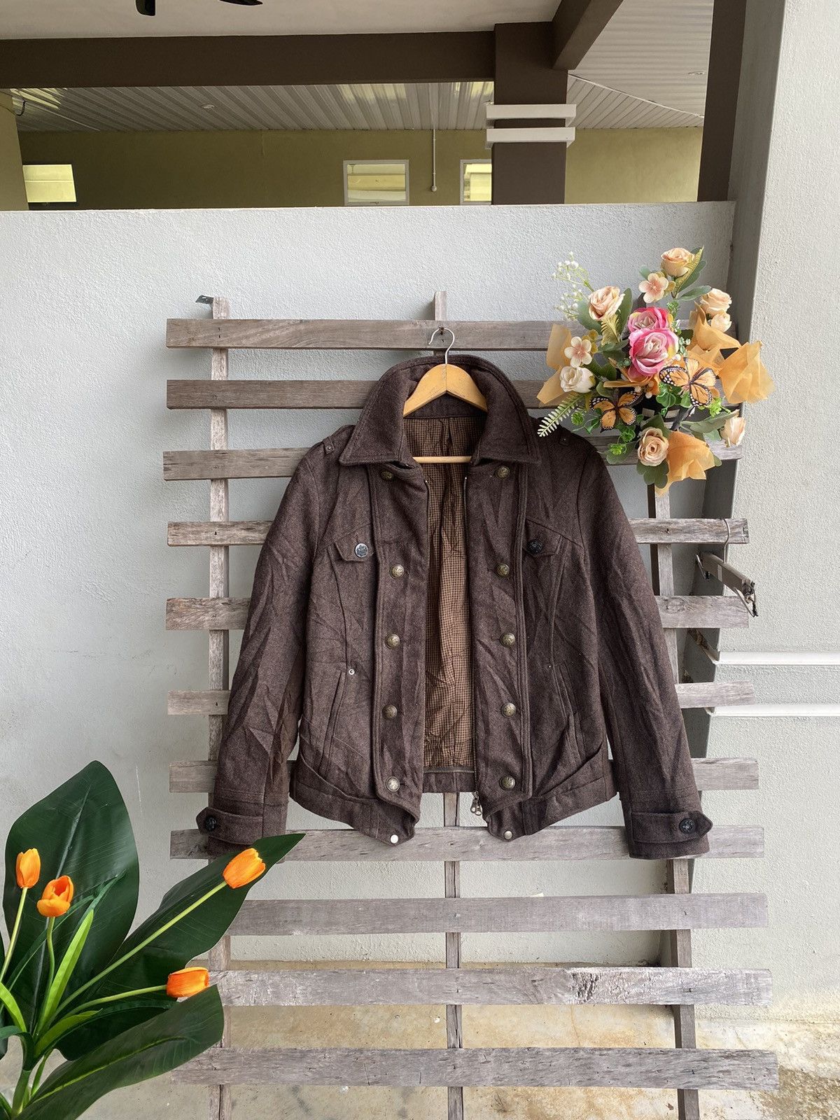 If Six Was Nine PPFM Wool Jacket Size M / US 6-8 / IT 42-44 - 2 Thumbnail