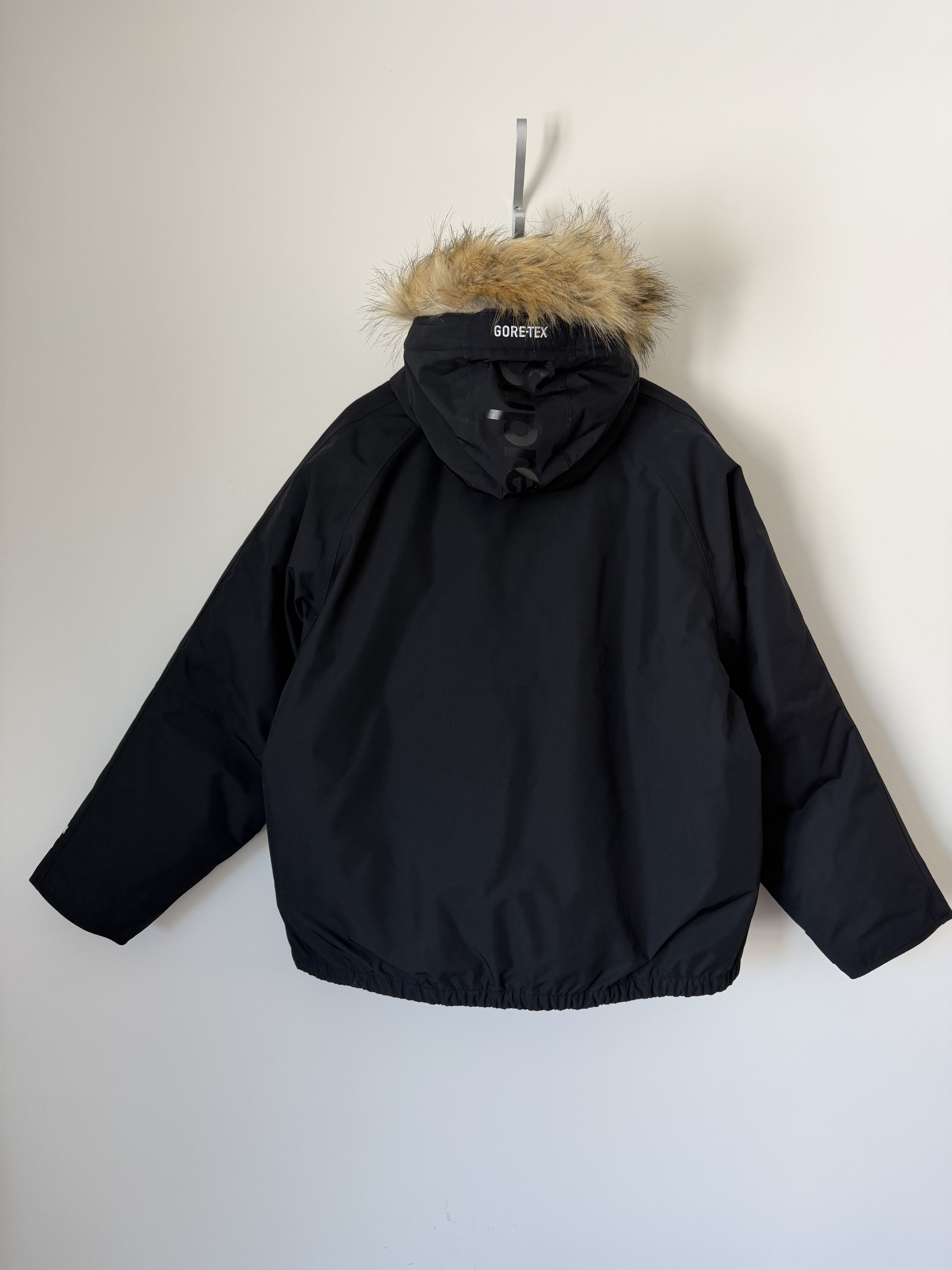 Supreme Supreme Gore-Tex 2 in 1 Reversible 700 Fill Down Parka Black Size US XL / EU 56 / 4 - 5 Thumbnail