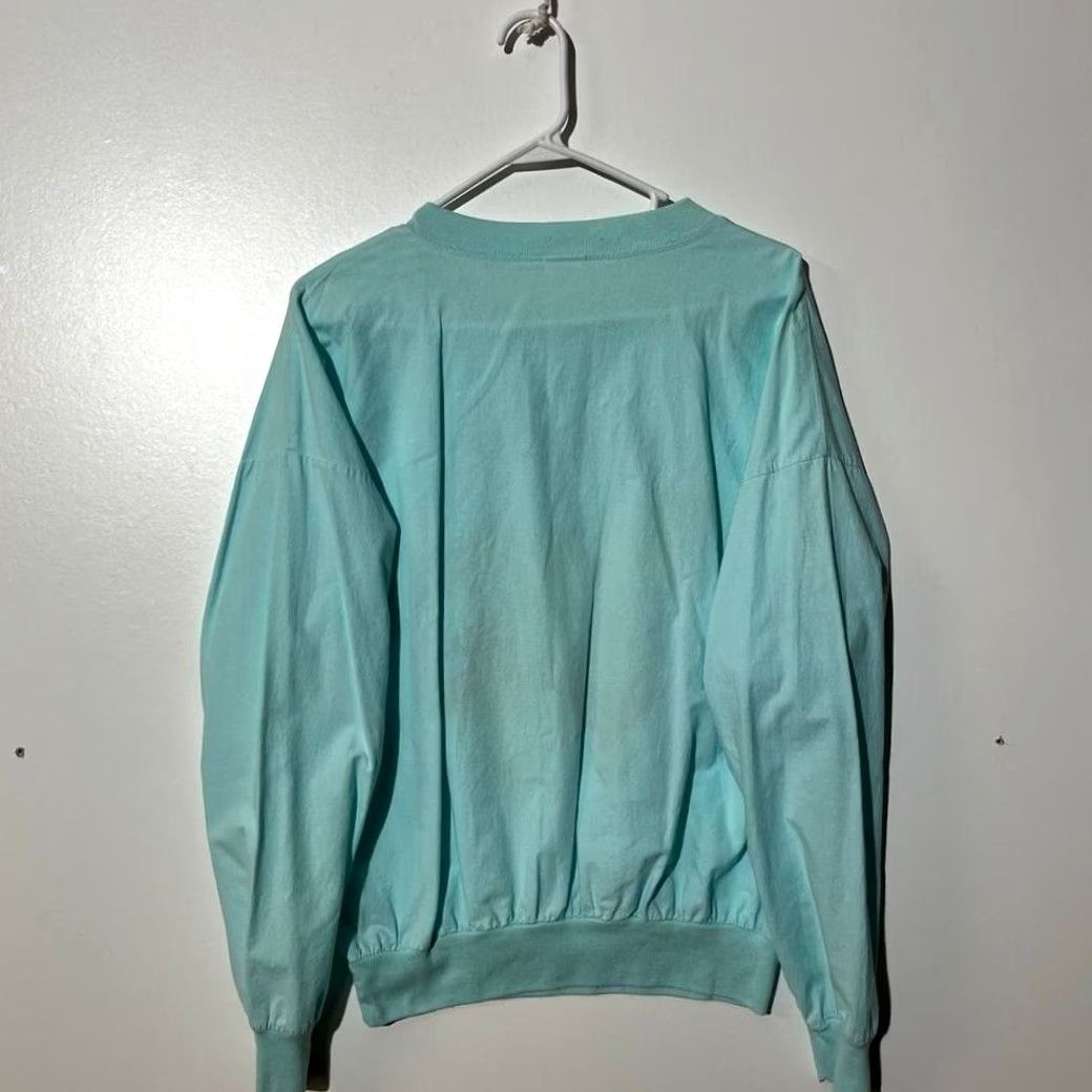 Vintage VINTAGE Bunny Sweatshirt Blue Large Unisex Adults 90s Graphic Print Glitter Crew Neck Pullover Oversized Size US L / EU 52-54 / 3 - 4 Thumbnail