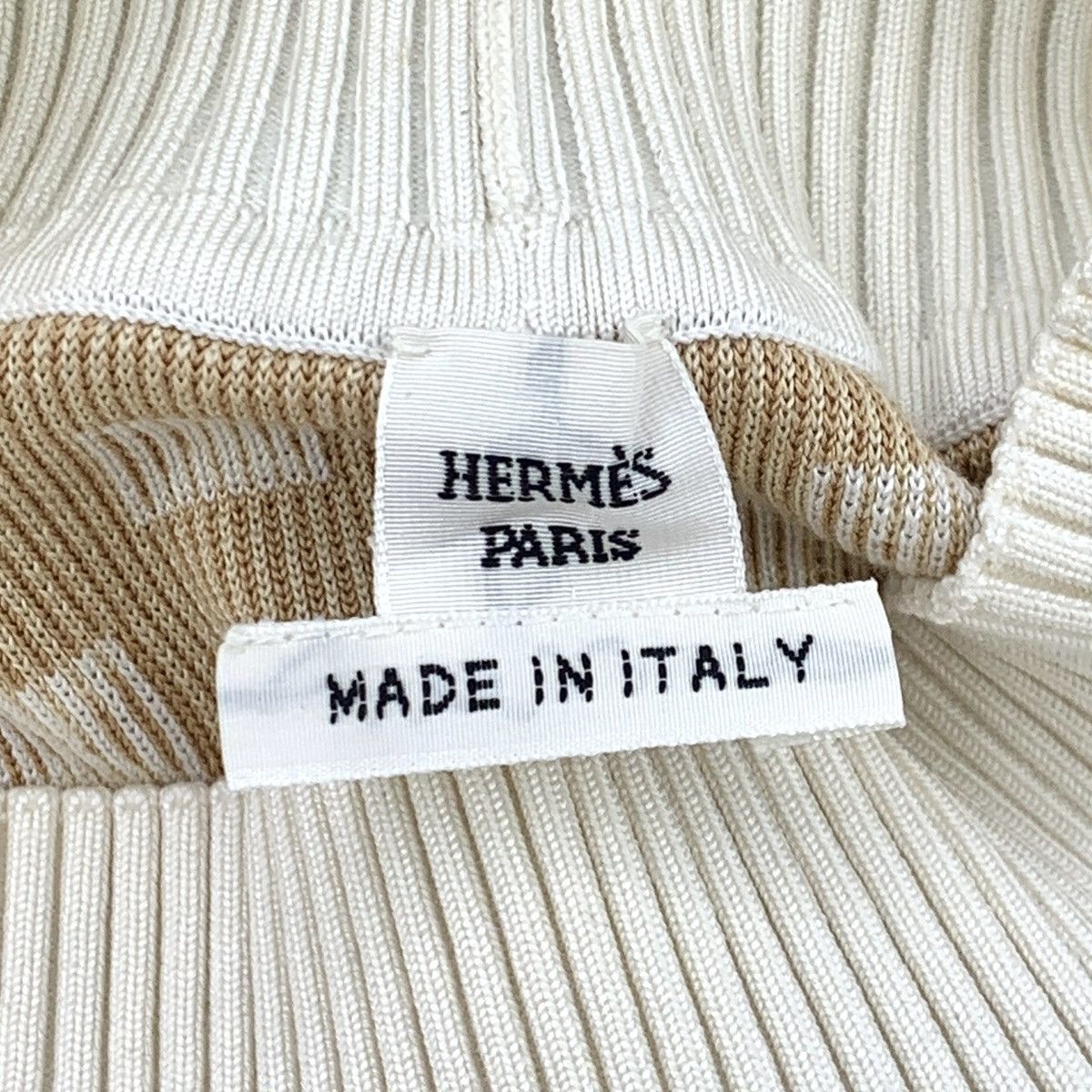 Hermes Hermes Color-block Quilted Silk Knit Leggings K26WX Size 24" / US 00 / IT 34 - 5 Thumbnail