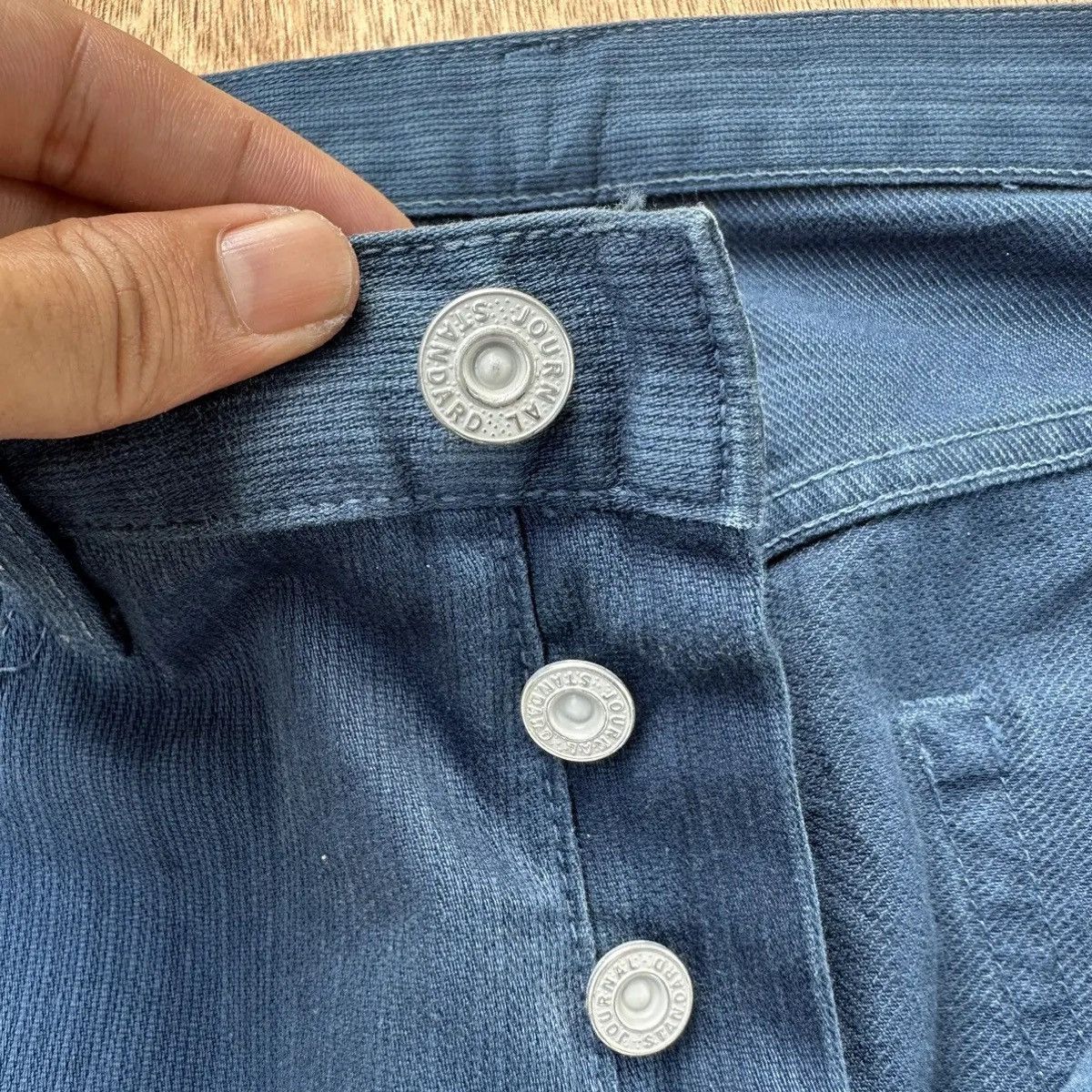Japanese Brand VINTAGE JOURNAL STANDARD DESIGNER JEANS JAPAN PANTS W29 Size US 29 - 8 Thumbnail