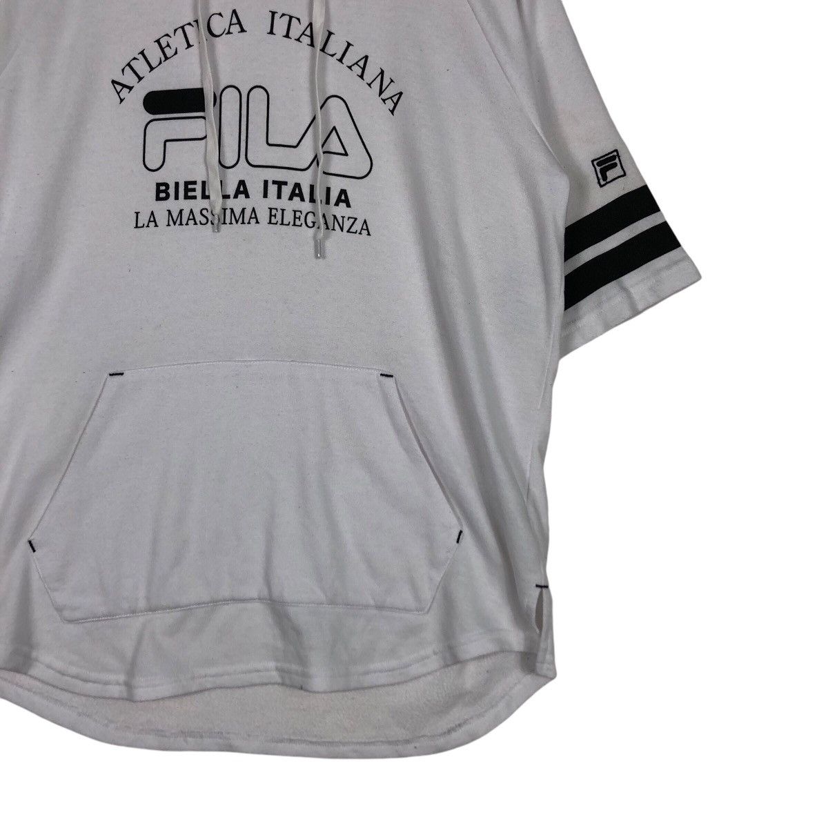 Fila × Vintage Vintage Fila Italia Hoodie Sweatshirt Medium Rare Design Size US M / EU 48-50 / 2 - 4 Thumbnail