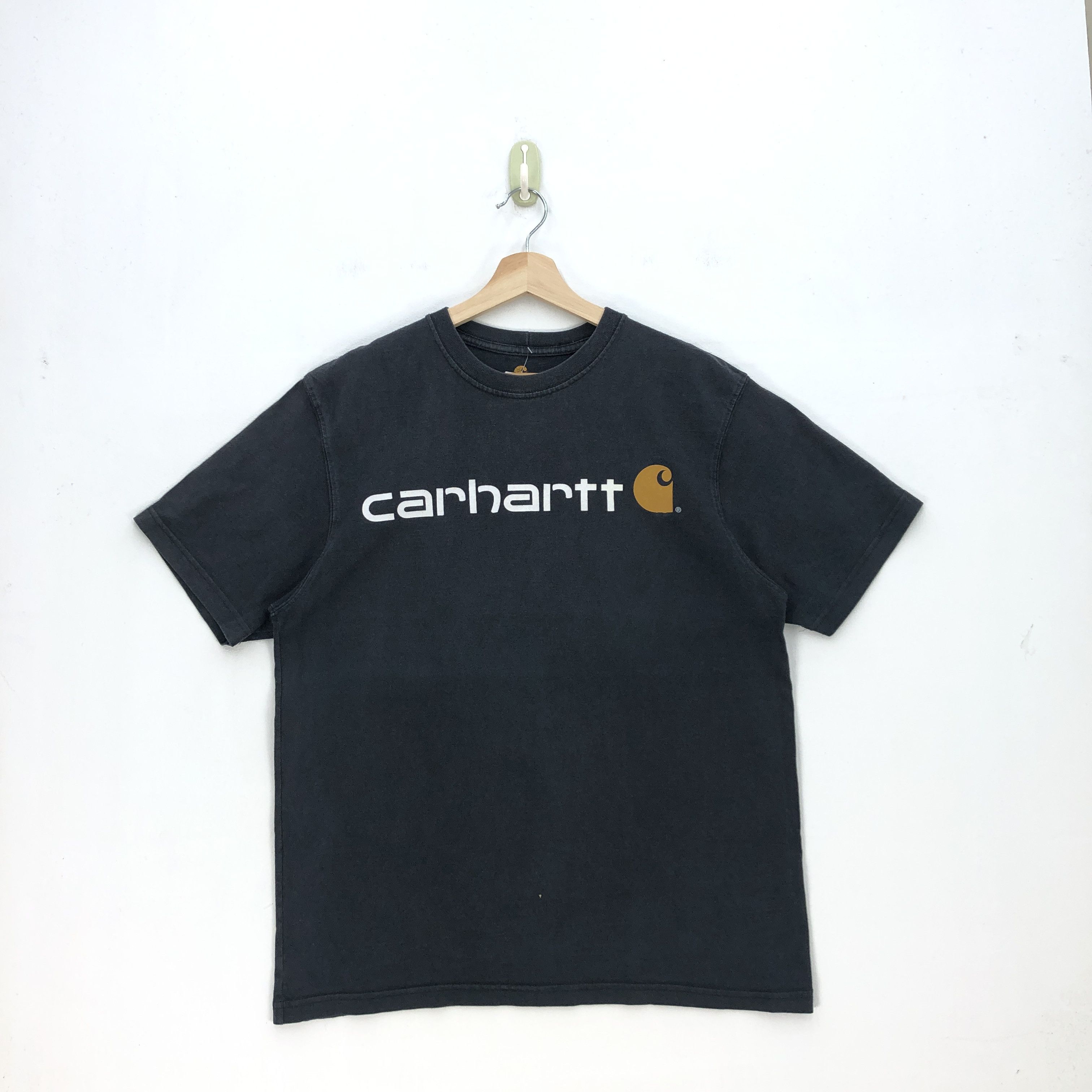 Carhartt Vintage Y2K Carhartt T Shirt Vintage Carhartt Spell Out Tee Size US L / EU 52-54 / 3 - 1 Thumbnail