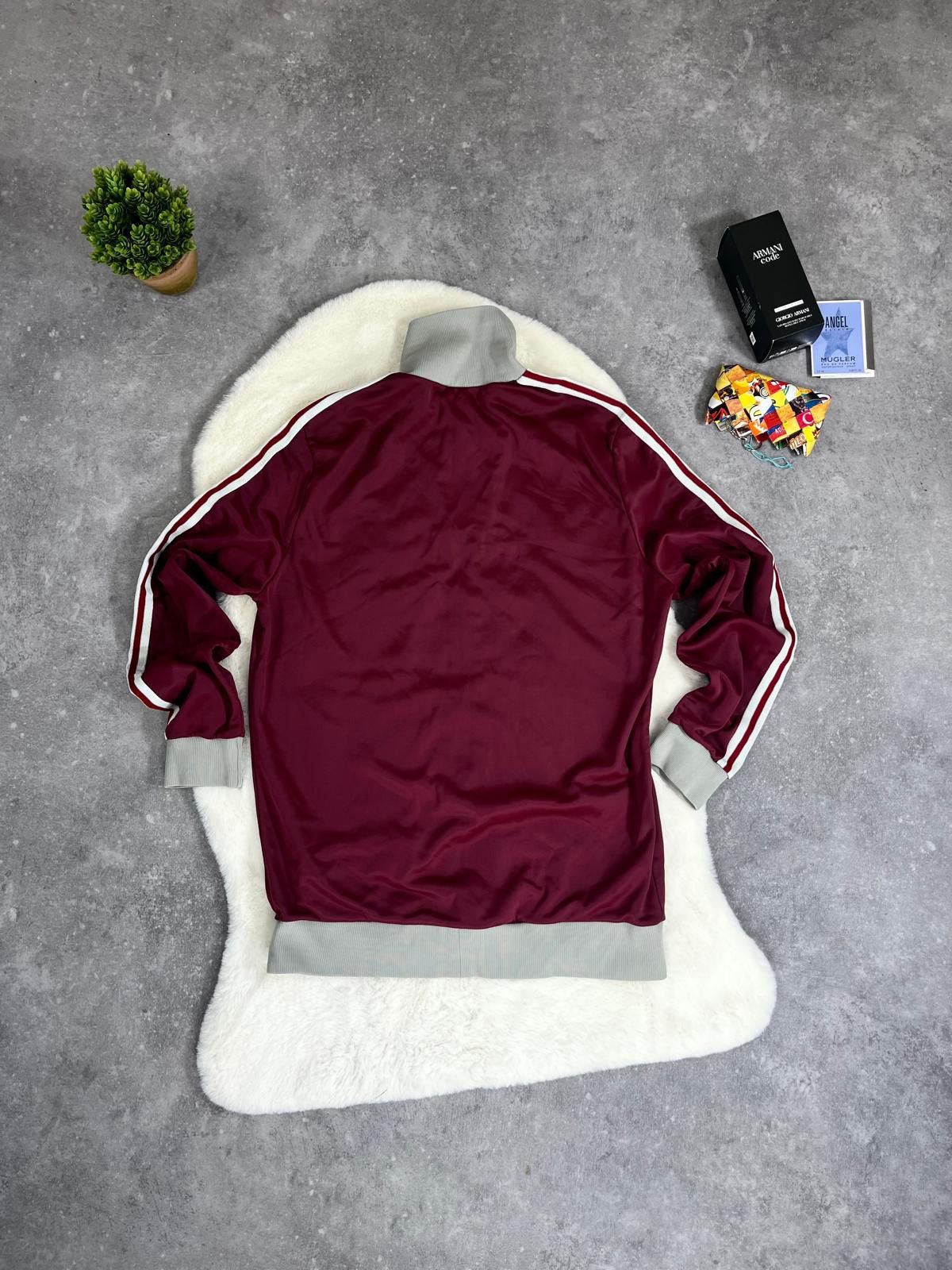 Adidas × Vintage Rare 80s Adidas Zip Sweatshirt Vintage Retro Germany France Size US S / EU 44-46 / 1 - 4 Thumbnail