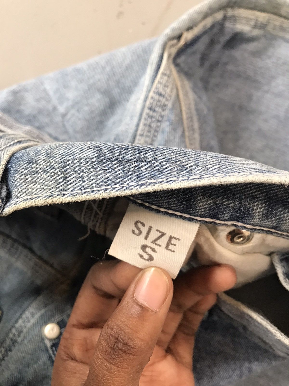 JNCO × Southpole × Vintage Vintage Wu day Wei big pocket Y2K embroidered denim Size US 27 - 8 Thumbnail