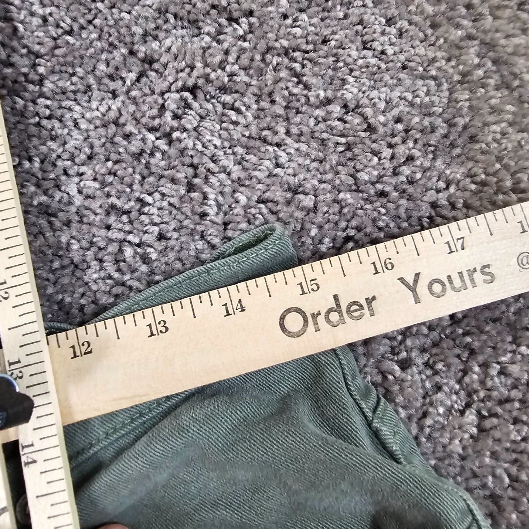 Levi's VINTAGE Levi's 550 Jeans Women 14 Green Relaxed Tapered Cotton 29x30 Brazil Size 29" - 5 Thumbnail