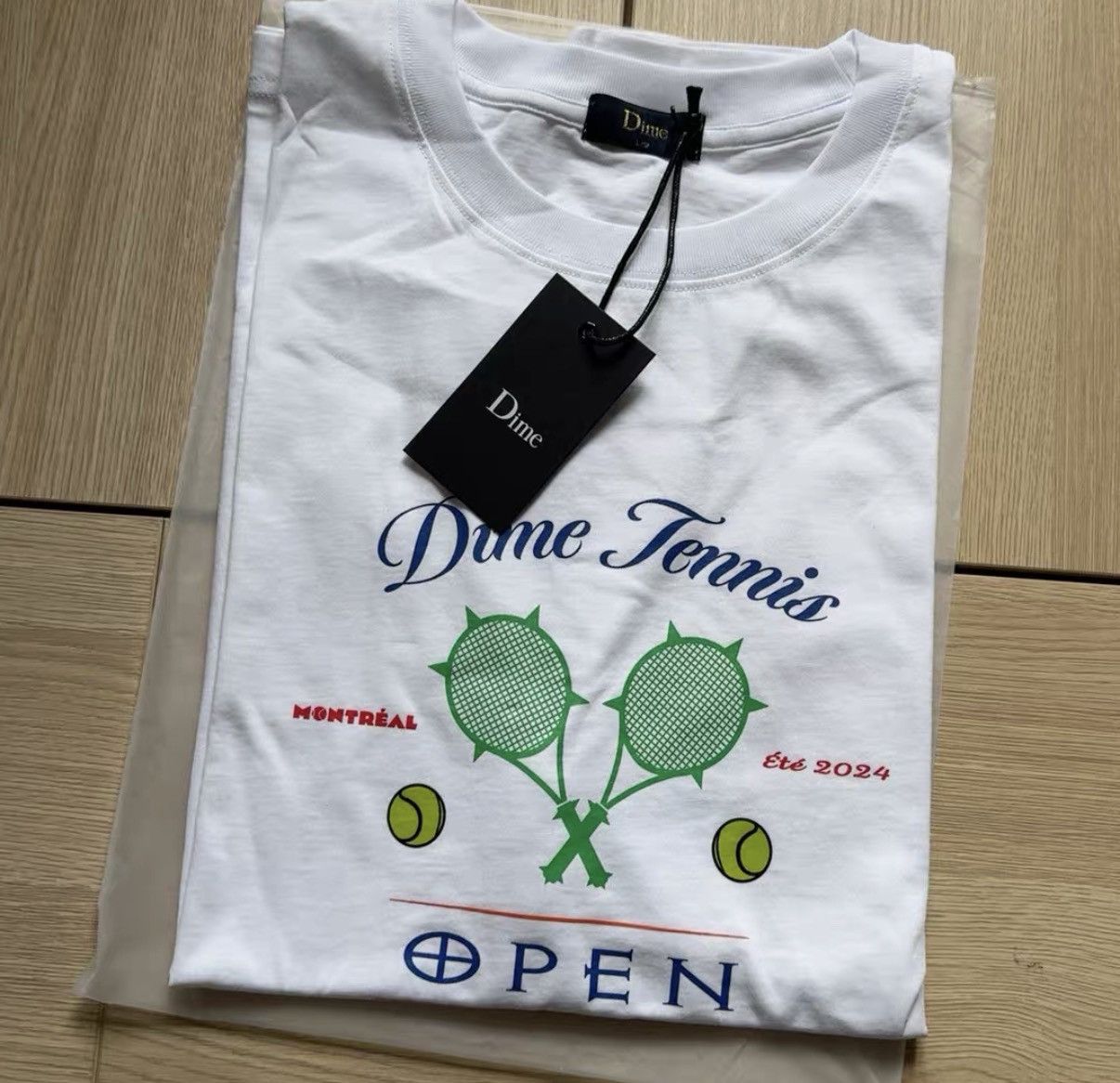 Dime Dime Tennis Court T-Shirt J44 Size L / US 10 / IT 46 - 2 Thumbnail