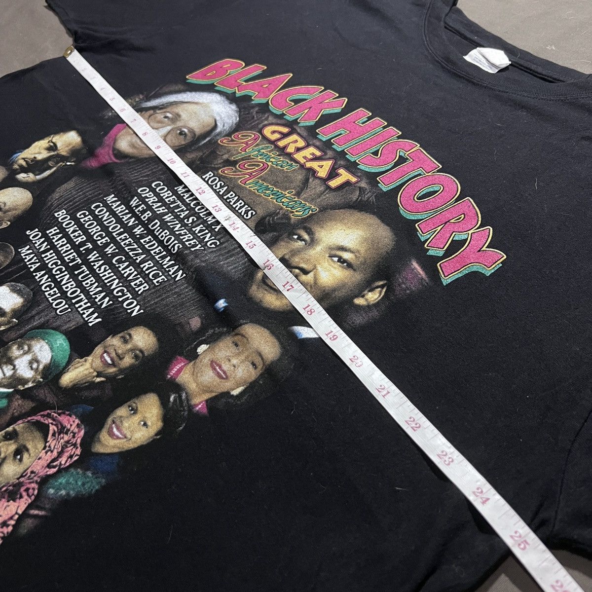 Rap Tees Vintage Y2K Malcolm X Martin Luther King black history 2XL Size US XXL / EU 58 / 5 - 7 Thumbnail