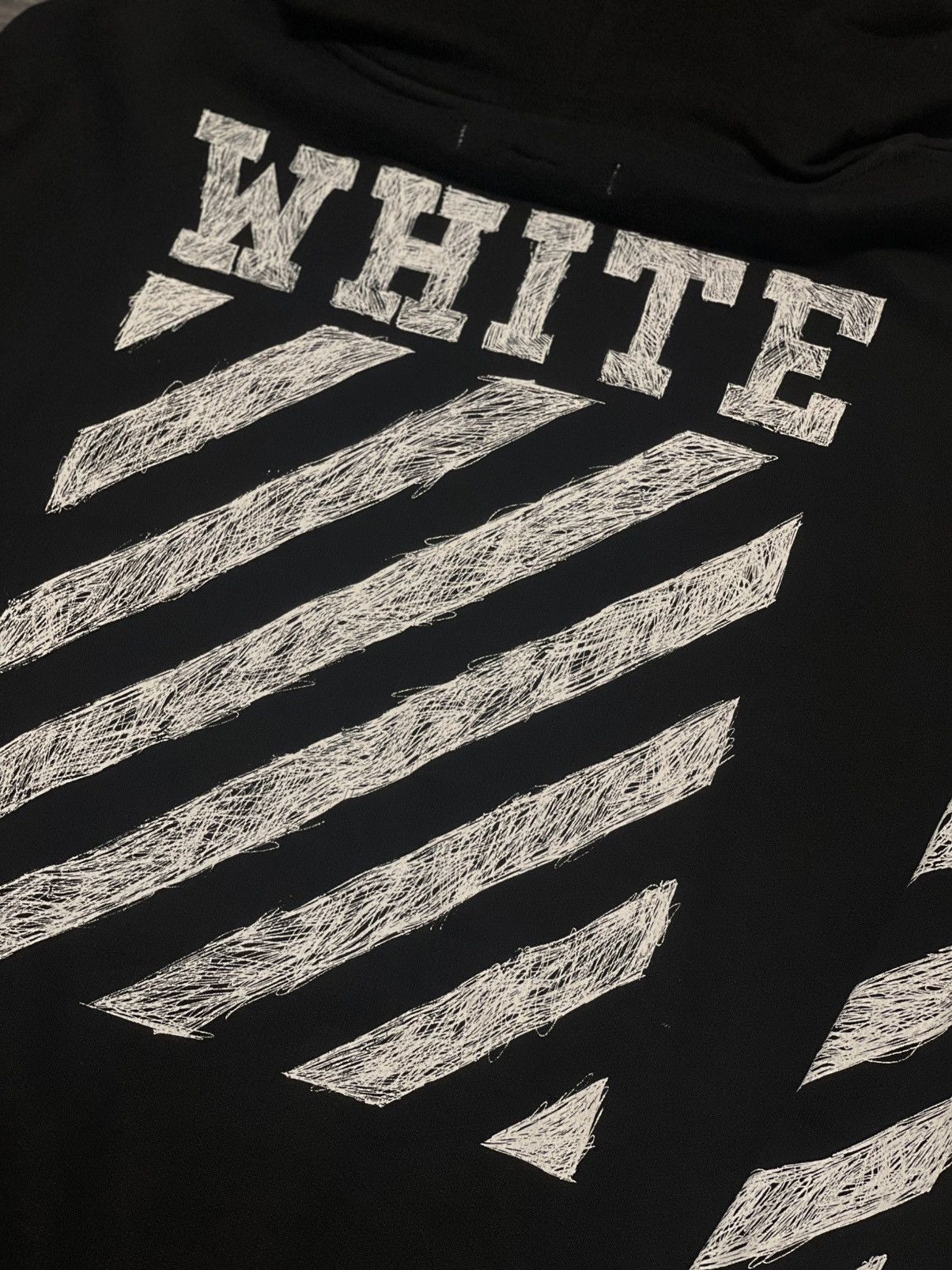 Off-White Off White Pencil Sketch Hoodie | RARE | Size M Size US M / EU 48-50 / 2 - 6 Thumbnail