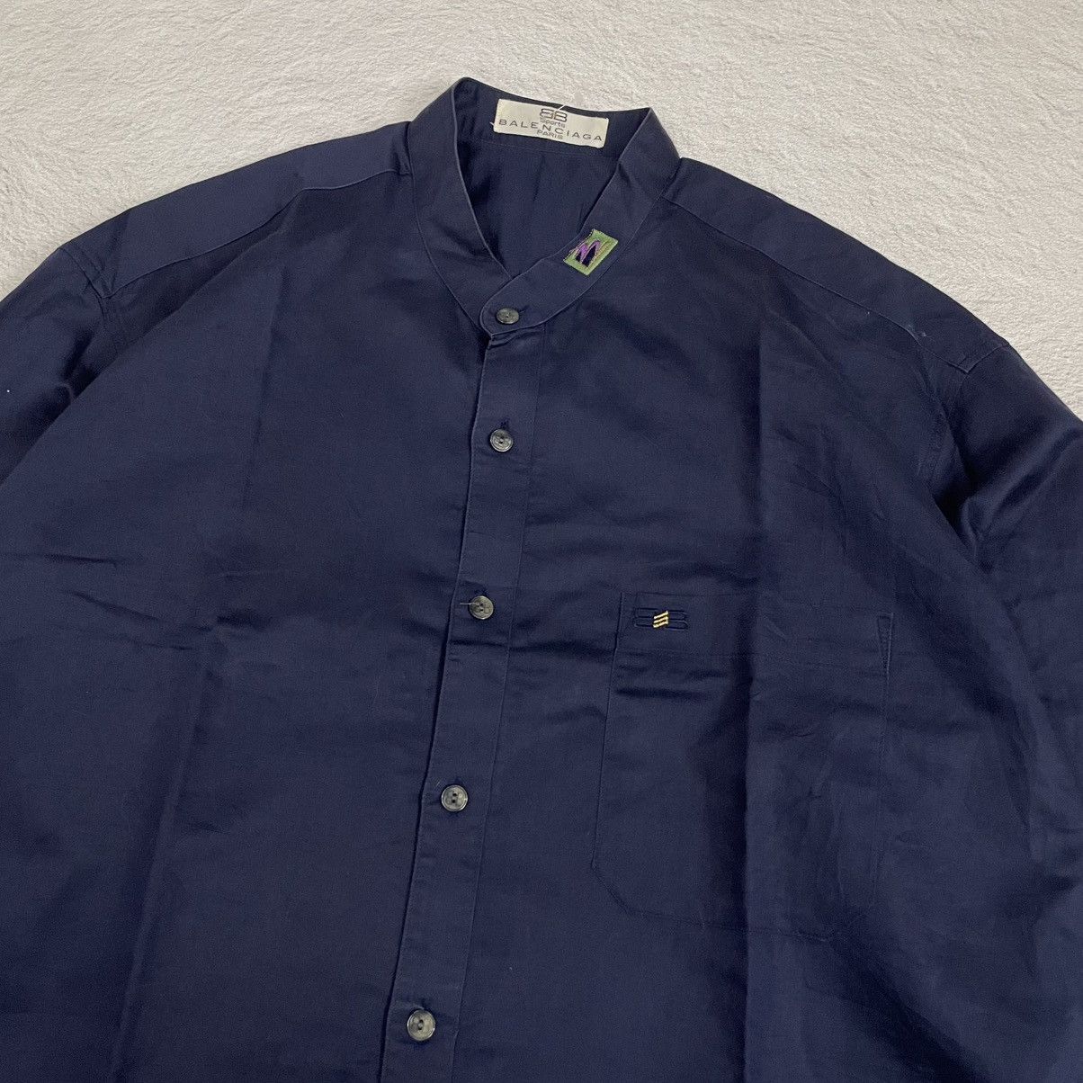 Balenciaga × Designer × Vintage Vintage balenciaga sanghai shirt Size US L / EU 52-54 / 3 - 2 Thumbnail